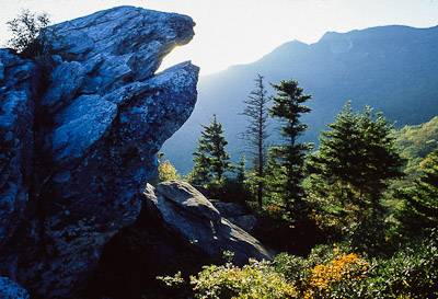 Grandfather Mountain from the Tanawha Trail